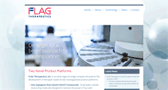 Desktop Screenshot of flagtherapeutics.com